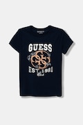Guess t-shirt dziecięcy kolor granatowy J5YI25 K6YW4