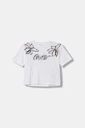 Guess t-shirt bawełniany dziecięcy kolor biały J5YI33 K8HM4