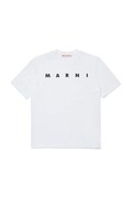Παιδικό βαμβακερό μπλουζάκι Marni MT290F T-SHIRT χρώμα: μαύρο, M01601