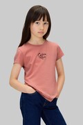 Calvin Klein Jeans t-shirt dziecięcy kolor różowy IG0IG03035