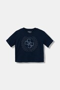 Guess tricou de bumbac pentru copii culoarea bleumarin, J5BI22 I3Z14