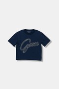 Guess t-shirt bawełniany dziecięcy kolor granatowy J5BI24 KCNQ4