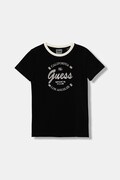 Guess t-shirt dziecięcy kolor czarny J5BI37 J1314