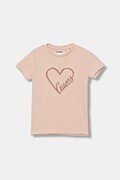 Guess t-shirt dziecięcy kolor różowy J5BI38 J1314