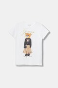 Guess t-shirt bawełniany dziecięcy kolor biały J5BI39 J1314