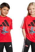 adidas t-shirt dziecięcy Marvel kolor czerwony z nadrukiem JM0832