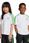 Detské bavlnené tričko adidas Originals biela farba, s potlačou, JW5329