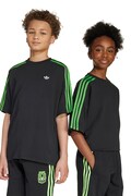 adidas Originals tricou din bumbac culoarea negru, cu imprimeu, JW7751