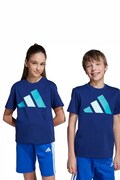 adidas tricou de bumbac pentru copii culoarea bleumarin, cu imprimeu, JY0296