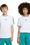 adidas tricou de bumbac pentru copii culoarea alb, cu imprimeu, JY4970