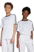 adidas Originals tricou copii culoarea alb, cu imprimeu, JV8655