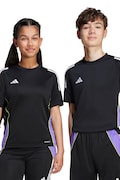 adidas Performance t-shirt dziecięcy kolor czarny wzorzysty JW4368