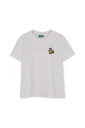 Kenzo Kids t-shirt bawełniany dziecięcy kolor biały z nadrukiem K61506