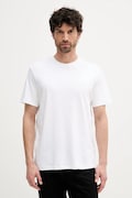 Бавовняна футболка Calvin Klein колір білий однотонна LV04LB275G