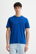 Calvin Klein t-shirt bawełniany męski kolor niebieski gładki LV04LB275G