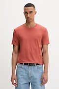 Calvin Klein tricou bărbătesc din bumbac cu elastan portocaliu LV04LC240G