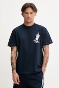 Tommy Jeans t-shirt in cotone uomo colore blu navy DM0DM21830