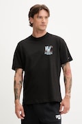 Tommy Jeans t-shirt bawełniany męski kolor czarny z nadrukiem DM0DM21831