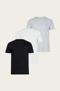 AllSaints t-shirt męski bawełniany TONIC 3-pack biały M029JB