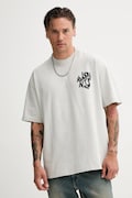 AllSaints t-shirt in cotone ORLANDO uomo colore grigio M066PC