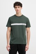 Karl Lagerfeld T-shirt męski bawełniany zielony A3M46001