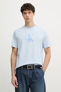 Calvin Klein Jeans t-shirt męski bawełniany niebieski LV04RB862G