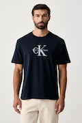 Calvin Klein Jeans T-shirt męski bawełniany granatowy LV04RB862G