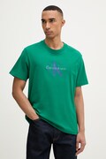 Calvin Klein Jeans тениска мъжка от памук зелена LV04RB862G