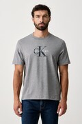 Calvin Klein Jeans T-shirt męski bawełniany szary LV04RB862G
