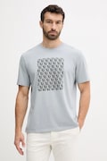 Бавовняна футболка Calvin Klein Jeans колір сірий з принтом LV04RC841G