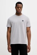 Calvin Klein Jeans t-shirt bawełniany męski kolor szary z aplikacją LV04RC272G