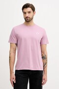 Calvin Klein Jeans t-shirt in cotone uomo colore nero con applicazione LV04RC272G