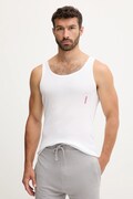 HUGO t-shirt bawełniany 3-pack TANK TOP TRIPL. PACK kolor biały 50545681