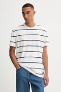 Bavlněné tričko Tommy Jeans pánské, béžová barva, DM0DM21983
