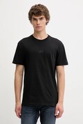Tommy Jeans t-shirt bawełniany męski kolor czarny gładki DM0DM22138