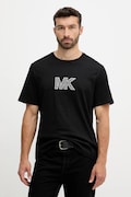 Βαμβακερό μπλουζάκι Michael Kors ανδρικό, χρώμα: μαύρο, CT552LN1V2