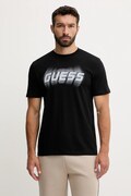 Guess t-shirt bawełniany ASCANIO męski kolor czarny z nadrukiem Z5YI12 I3Z14