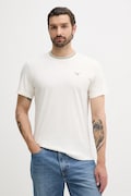 Barbour tricou din bumbac AUSTWICK culoarea bej, cu imprimeu, MTS1000