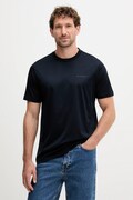 Karl Lagerfeld t-shirt bawełniany męski kolor granatowy gładki 554200.755002