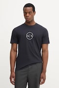 Armani Exchange t-shirt bawełniany męski kolor czarny z nadrukiem XM001853 AF10356
