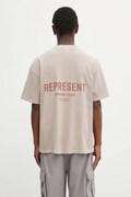 Represent cotton t-shirt Owners Club pink color with a print OCM41114