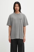 Represent cotton t-shirt Owners Club gray color with a print OCM41114