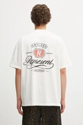 Represent t-shirt bawełniany Grand Vintage Hand Drawn męski kolor beżowy z nadrukiem MLM100450