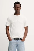 Guess Jeans t-shirt bawełniany męski kolor biały z aplikacją M5YI05 K8HM0