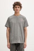 Diesel t-shirt męski bawełniany T-NORM-T7 szary A18739.0IKBQ