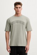 Guess t-shirt bawełniany SHINGO męski kolor zielony gładki Z5BI14 I3Z14