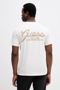 Guess tricou din bumbac culoarea bej, cu imprimeu, M5BI70 I3Z14