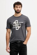Guess t-shirt bawełniany męski kolor szary z nadrukiem M5BI72 I3Z14