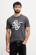 Guess t-shirt bawełniany męski kolor szary z nadrukiem M5BI72 I3Z14