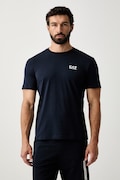 EA7 Emporio Armani T-shirt basic męski bawełniany granatowy PJVPZ.8NPT25
